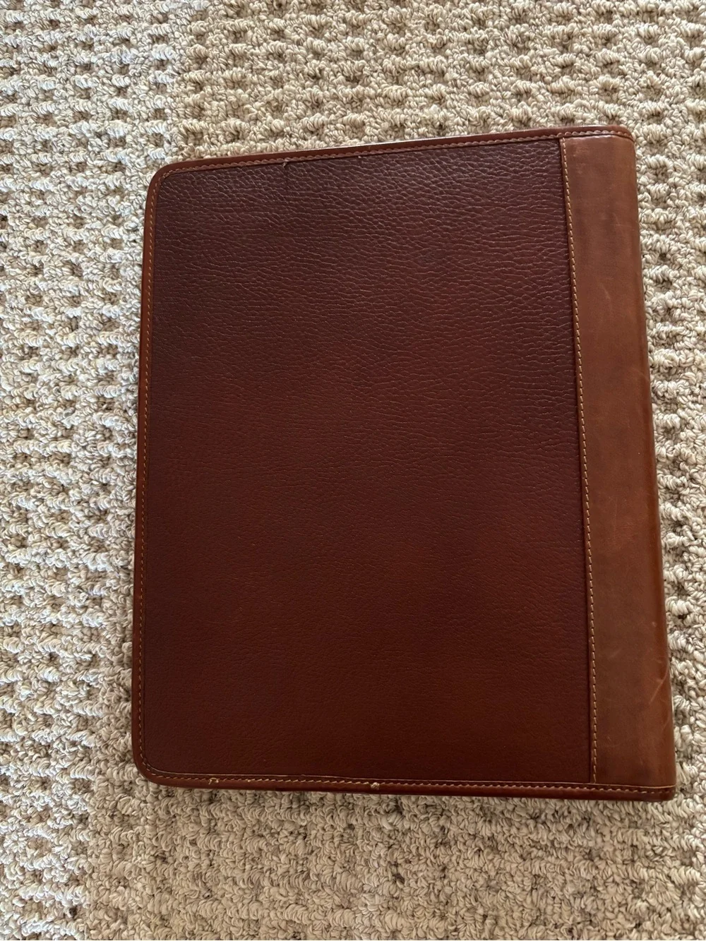 Vintage Hartmann Two tone Leather Business Portfolio